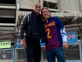 Rivaldo ganó a Míchel Salgado y este tuvo que ponerse la camiseta azulgrana. Betfair