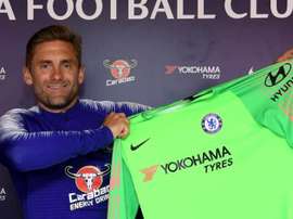 Rob Green signed for Chelsea before the Premier League window shut on August 9. Twitter/ChelseaFC