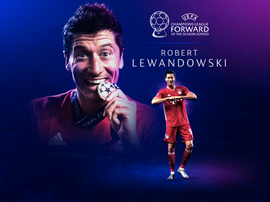 Lewandowski succède à Van Dijk. UEFA