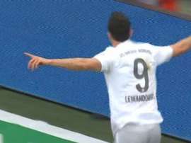 0-3 en 12 minutes du Bayern contre Cologne. Capture/Movistar+