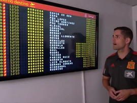 Robert Moreno called up a lot of new names for Spain. Captura/SeFutbol