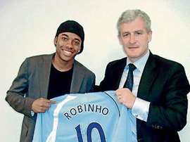 Bellamy felt Robinho was a problematic player at Man City. AFP