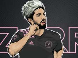 Pizarro, anunciado um dia depois de sua estreia. InterMiamiFC