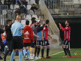 Rodri celebra el gol anotado ante el Córdoba. LaLiga