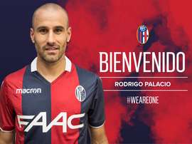 El Bologna se refuerza con la llegada de Rodrigo Palacio. BolognaFC