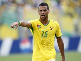Le Marseillais Romao pendant un match avec la sélection de Togo.