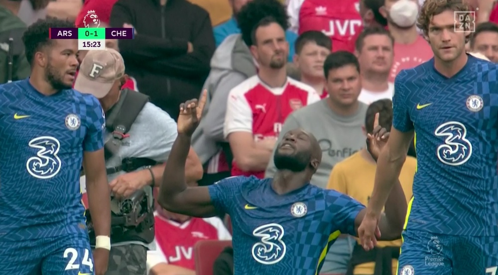 Lukaku segna al debutto in meno di un quarto d'ora. DAZN