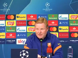 Koeman falou sobre o Juve-Barça e sobre o 'Clásico'. Captura/FCBarcelona