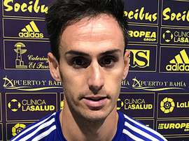Rubén Cruz está tocado y pendiente de evolución. CádizCF