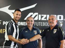O central canhoto está de regresso à primeira liga portuguesa. Portimonense