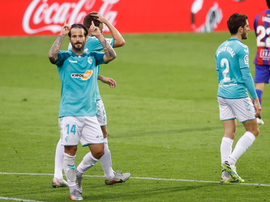 Osasuna asalta Ipurua. Twitter/CAOsasuna