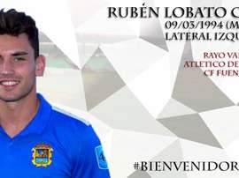 Rubén Lobato ha sido presentado como nuevo jugador del Mérida. MéridaAD
