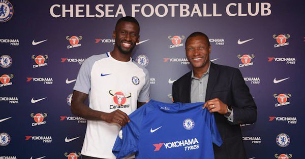 rudiger jersey number