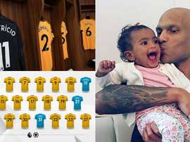 Gestos que glorifican el fútbol. Twitter/Wolves/BeSoccer