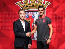 O jovem de 21 anos vai ser integrado na equipa B dos bracarenses. SCBraga