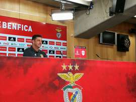 O treinador do Benfica pretende sair da Mata Real com os 3 pontos. Twitter/slbenfica