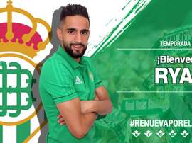Boudebouz apresentado no Betis. Real Betis