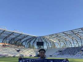 Ryan Sanusi rejoint Grenoble. Twitter/GF38