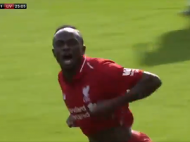 Mané a marqué son 11ème but en 11 matches. Capture/SkySport