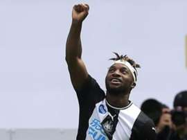 Newcastle warn Tottenham and PSG: stay away from Saint-Maximin. AFP