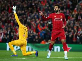 Salah incertain avant le choc contre Manchester United. Twitter/@LFC
