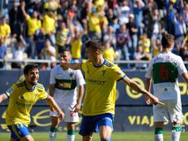 Salvi marcó el cuarto del Cádiz. LaLiga