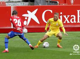 El Sporting derrotó al Girona. LaLiga