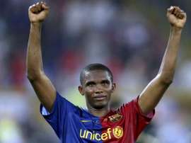 Samuel Eto'o spoke about his experience with the two coaches. EFE