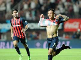 San Lorenzo celebra el triunfo ante Quilmes. ESPN
