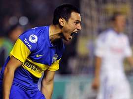Sánchez Miño, en una imagen durante su paso por Boca Juniors. Twitter