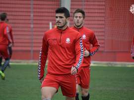 Sandro Toscano todavía no ha abandonado Tarragona. Twitter/NásticdeTarragona