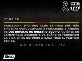13 people have been confirmed dead. Twitter/BarcelonaSC