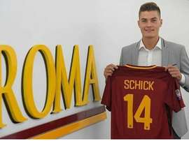 Schick est un nouveau joueur de la Roma. ASRoma