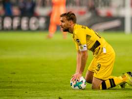 A equipe de Peter Bosz desiludiu na deslocação a Estugarda. Twitter/BVB