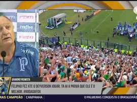 Felipao, alto y claro. Twitter/CentralFOXBrasil