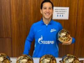 Não é Messi, mas também tem seis Bolas de Ouro. Twitter/zenit_spb