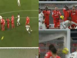 Le but de Di Maria. Capture/Espn