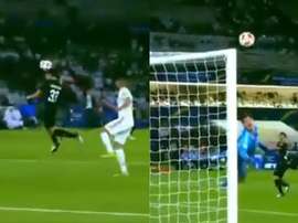 El único tanto del Al-Ain fue un golazo. Capturas/TVE