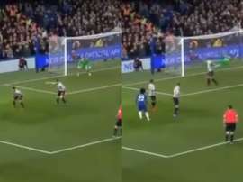 Une frappe parfaite pour le 2-1. Capture/beINSports