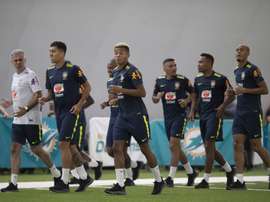 Seleção Brasileira inicia treinos para amistosos de setembro. CBF/Lucas Figueiredo