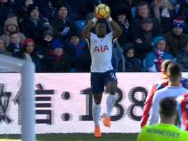 Aurier committed a hat-trick of foul throws against Crystal Palace. Sky Sports