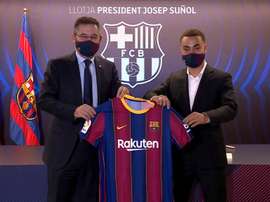 Dest s'est exprimé comme joueur blaugrana. Captura/FCBarcelona