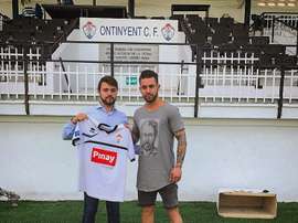 Sergio Albiol llega al Ontinyent dispuesto a dejarse la piel por el club. Ontinyent