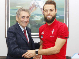 El guardameta amplió su contrato. RCCelta