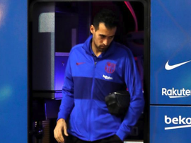 La raison pour laquelle Busquets n'est pas titulaire pour le Clasico. EFE