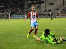 Sergio Gil estará varias semanas de baja. CDeportivoLugo