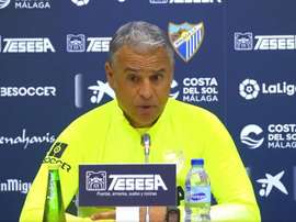 Pellicer analizó la situación. Captura/MálagaCF