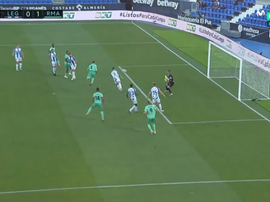Ramos scored for Madrid. Screenshot/MovistarLaLiga