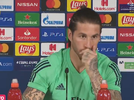 Ramos spoke prior to the match with Manchester City. Captura/RealMadridTV