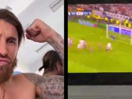 Ramos se motivou com a 'Décima'. Captura/SergioRamos